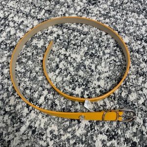 Yellow Steve Madden belt